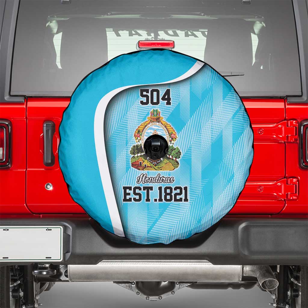 Honduras Independence Day Spare Tire Cover Since 1821 September 15 - Wonder Print Shop
