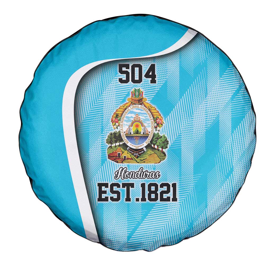 Honduras Independence Day Spare Tire Cover Since 1821 September 15 - Wonder Print Shop