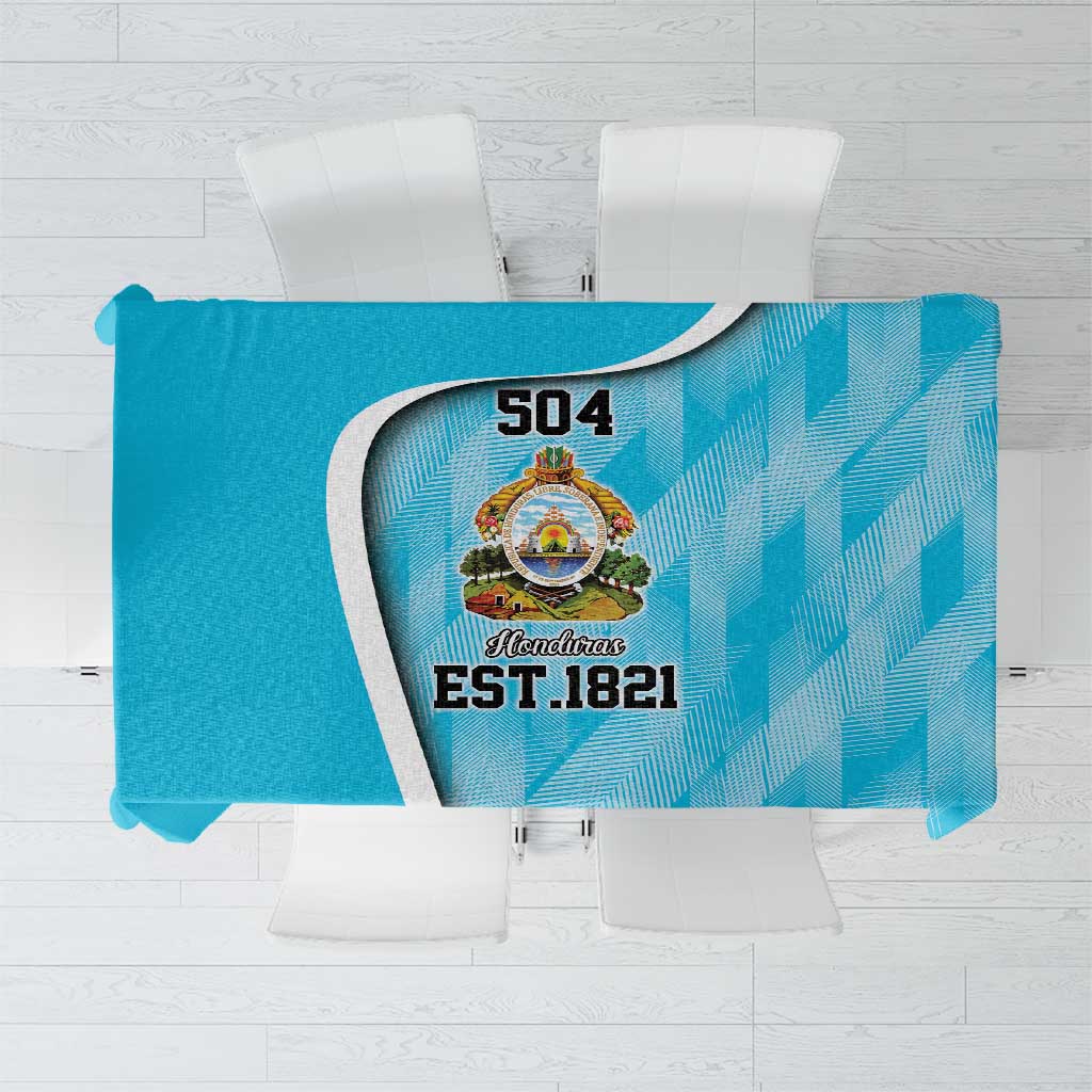 Honduras Independence Day Tablecloth Since 1821 September 15 - Wonder Print Shop