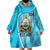 Honduras Independence Day Wearable Blanket Hoodie Since 1821 September 15 - Wonder Print Shop