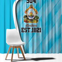 Honduras Independence Day Window Curtain Since 1821 September 15 - Wonder Print Shop