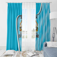 Honduras Independence Day Window Curtain Since 1821 September 15 - Wonder Print Shop