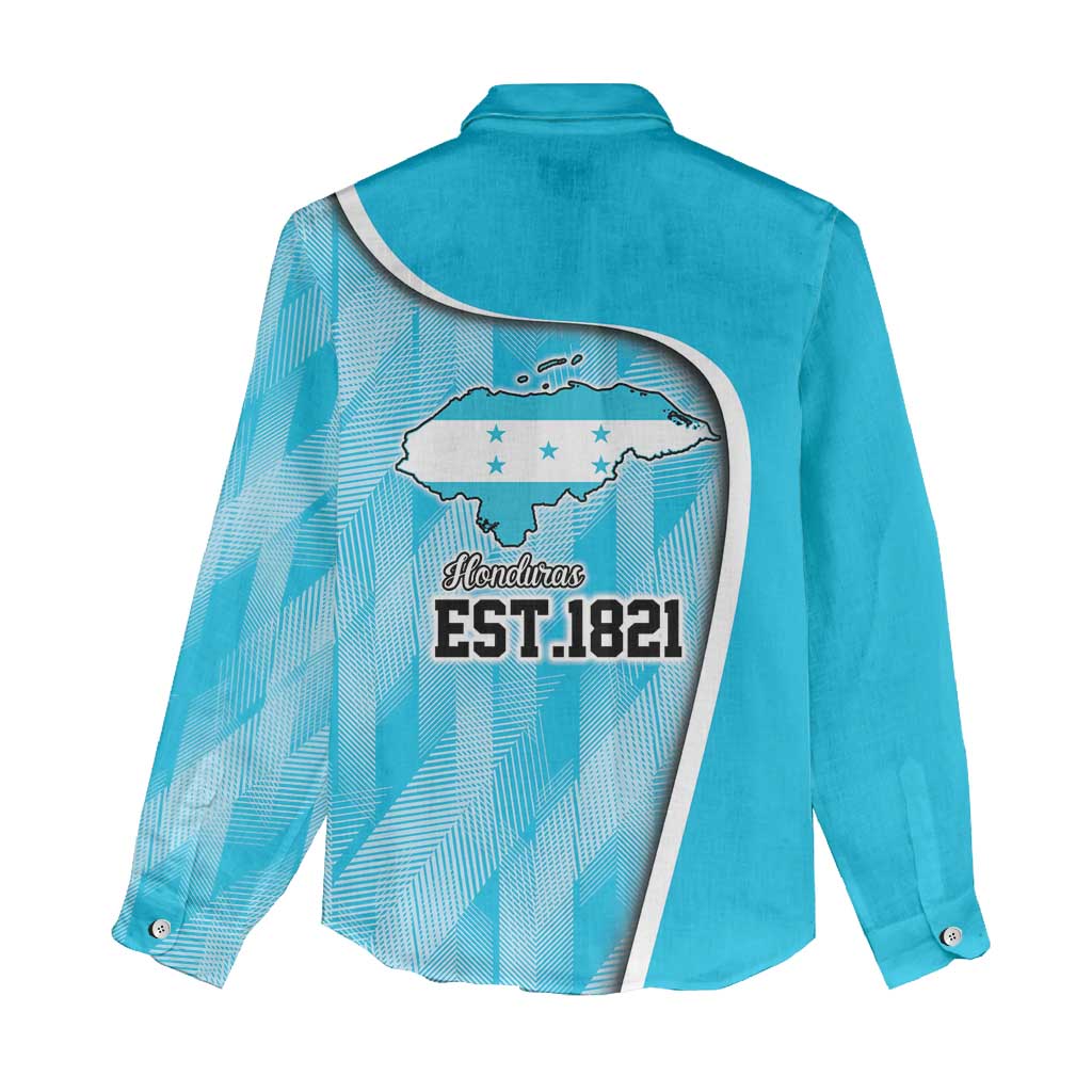 Honduras Independence Day Women Casual Shirt Since 1821 September 15 - Wonder Print Shop