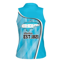 Honduras Independence Day Women Sleeveless Polo Shirt Since 1821 September 15 - Wonder Print Shop