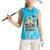 Honduras Independence Day Women Sleeveless Polo Shirt Since 1821 September 15 - Wonder Print Shop