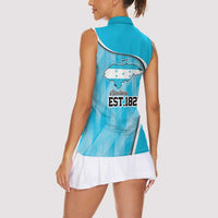 Honduras Independence Day Women Sleeveless Polo Shirt Since 1821 September 15 - Wonder Print Shop