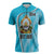Honduras Independence Day Zipper Polo Shirt Since 1821 September 15 - Wonder Print Shop