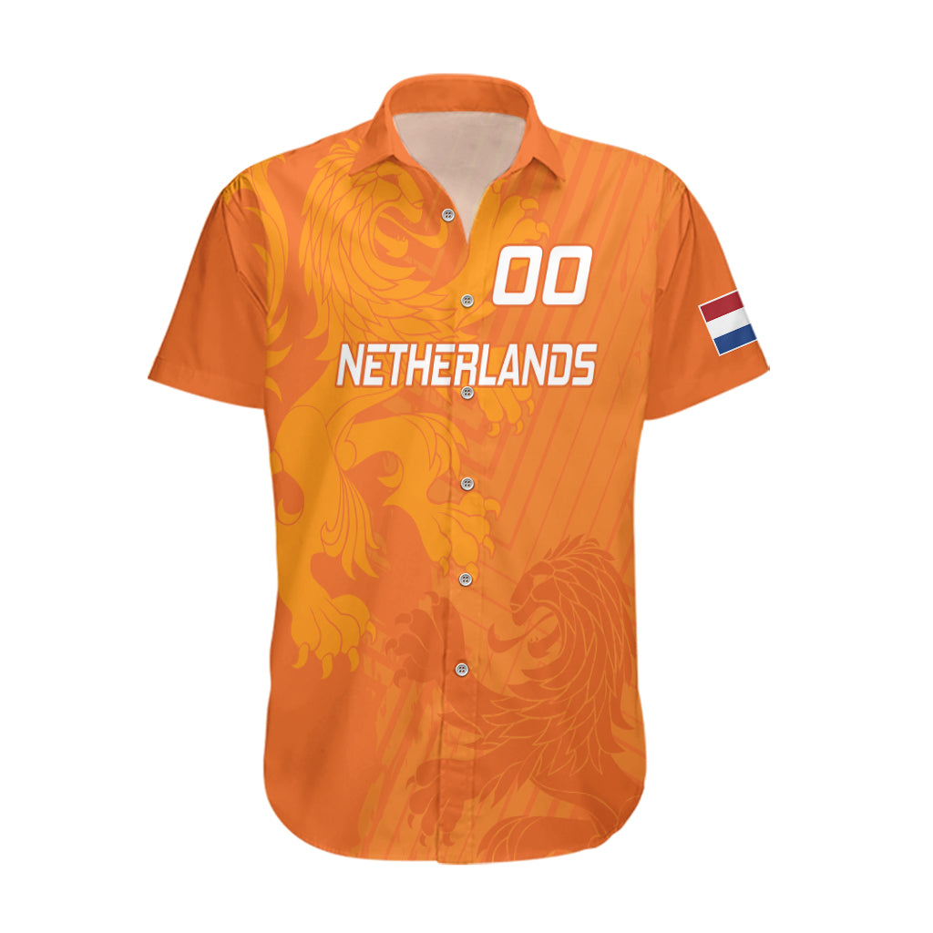 Custom Netherlands Soccer Hawaiian Shirt Nederlands Vrouwenvoetbalelftal Go World Cup 2023 - Wonder Print Shop