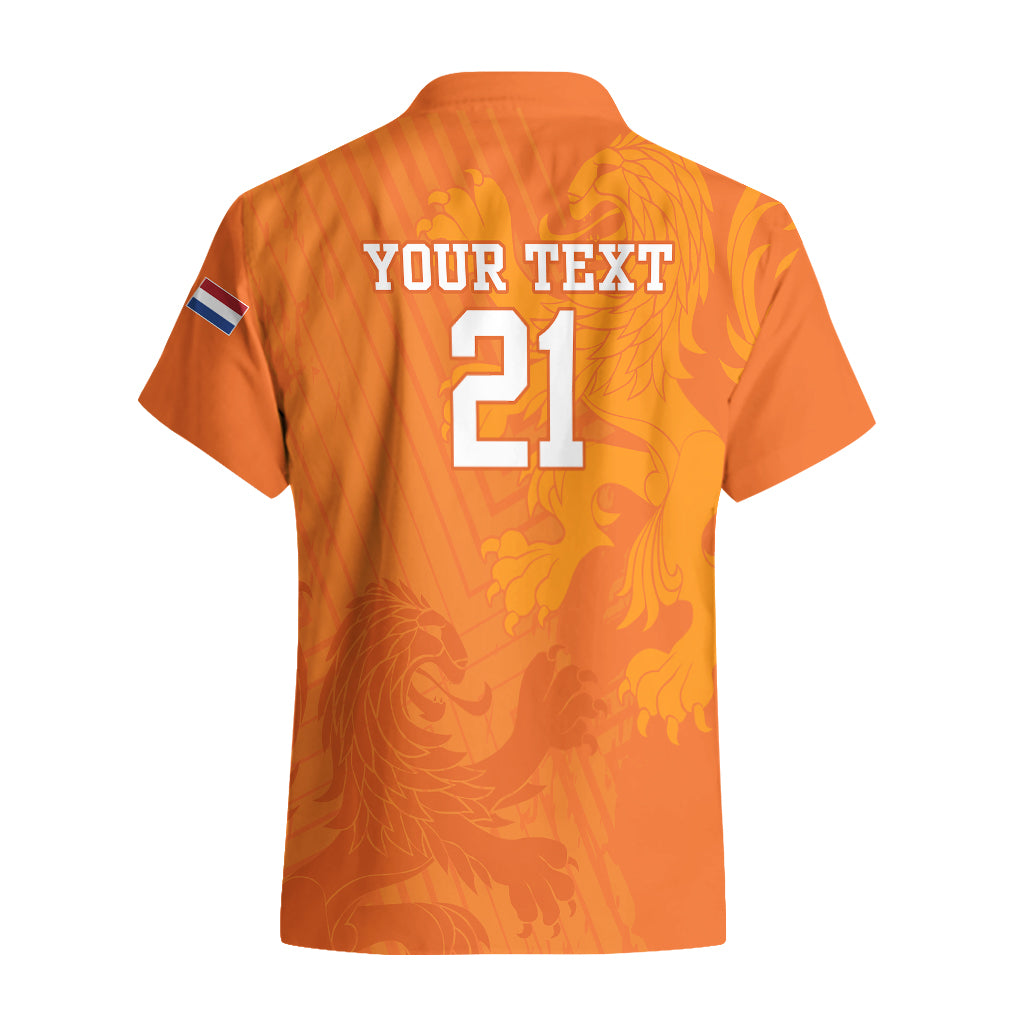 Custom Netherlands Soccer Hawaiian Shirt Nederlands Vrouwenvoetbalelftal Go World Cup 2023 - Wonder Print Shop
