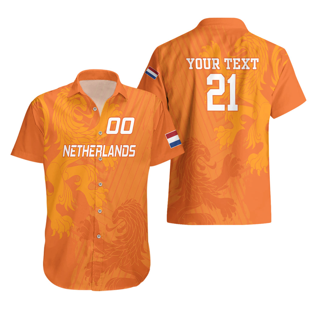 Custom Netherlands Soccer Hawaiian Shirt Nederlands Vrouwenvoetbalelftal Go World Cup 2023 - Wonder Print Shop