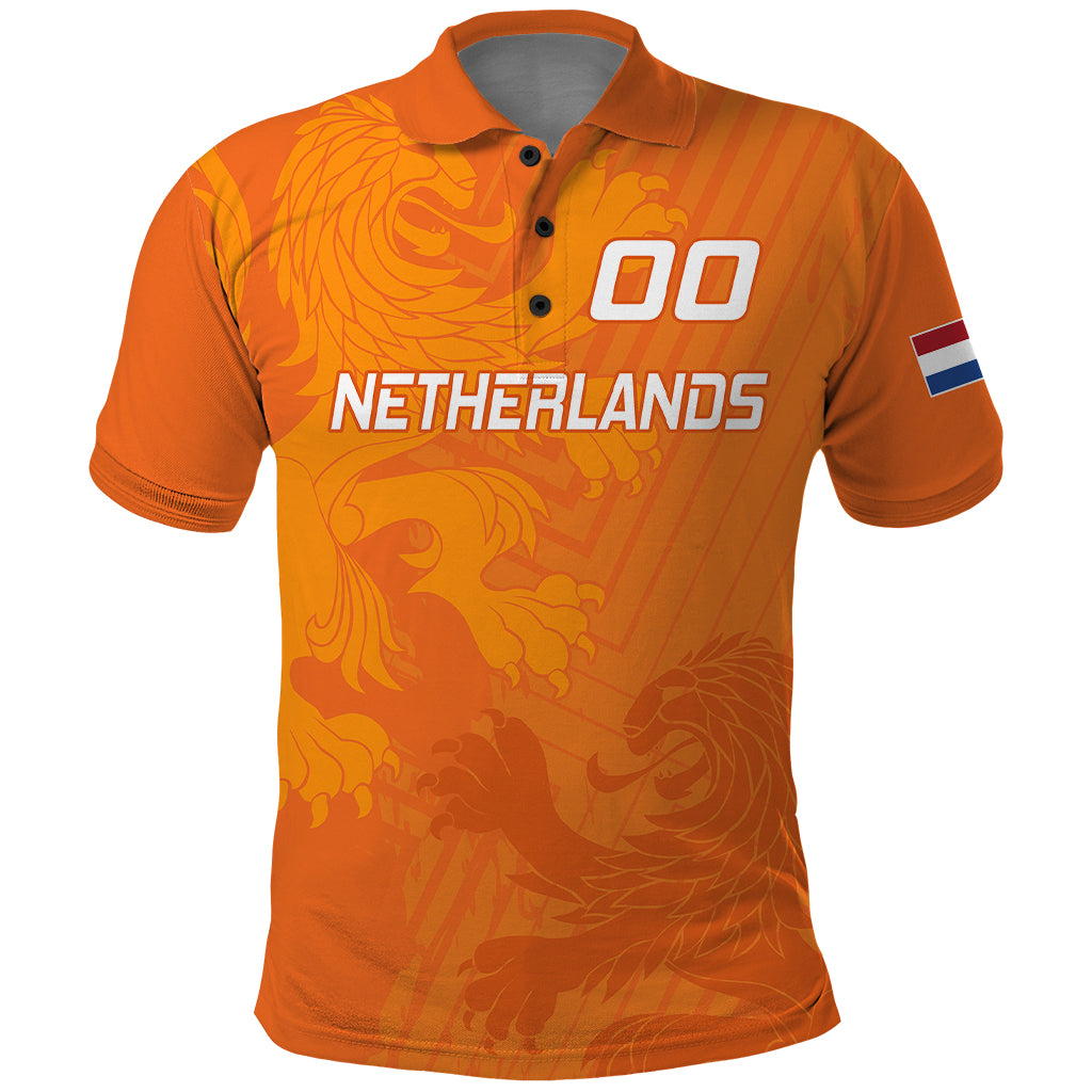 Custom Netherlands Soccer Polo Shirt Nederlands Vrouwenvoetbalelftal Go World Cup 2023 - Wonder Print Shop