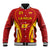 Custom Spain Soccer Baseball Jacket Go World Cup 2023 Sporty Style LT9 - Wonder Print Shop