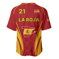 Custom Spain Soccer Baseball Jersey Go World Cup 2023 Sporty Style LT9 - Wonder Print Shop