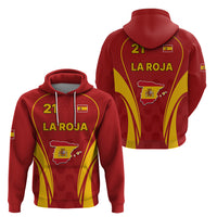 Custom Spain Soccer Hoodie Go World Cup 2023 Sporty Style - Wonder Print Shop