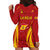 Custom Spain Soccer Hoodie Dress Go World Cup 2023 Sporty Style - Wonder Print Shop