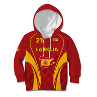 Custom Spain Soccer Kid Hoodie Go World Cup 2023 Sporty Style - Wonder Print Shop