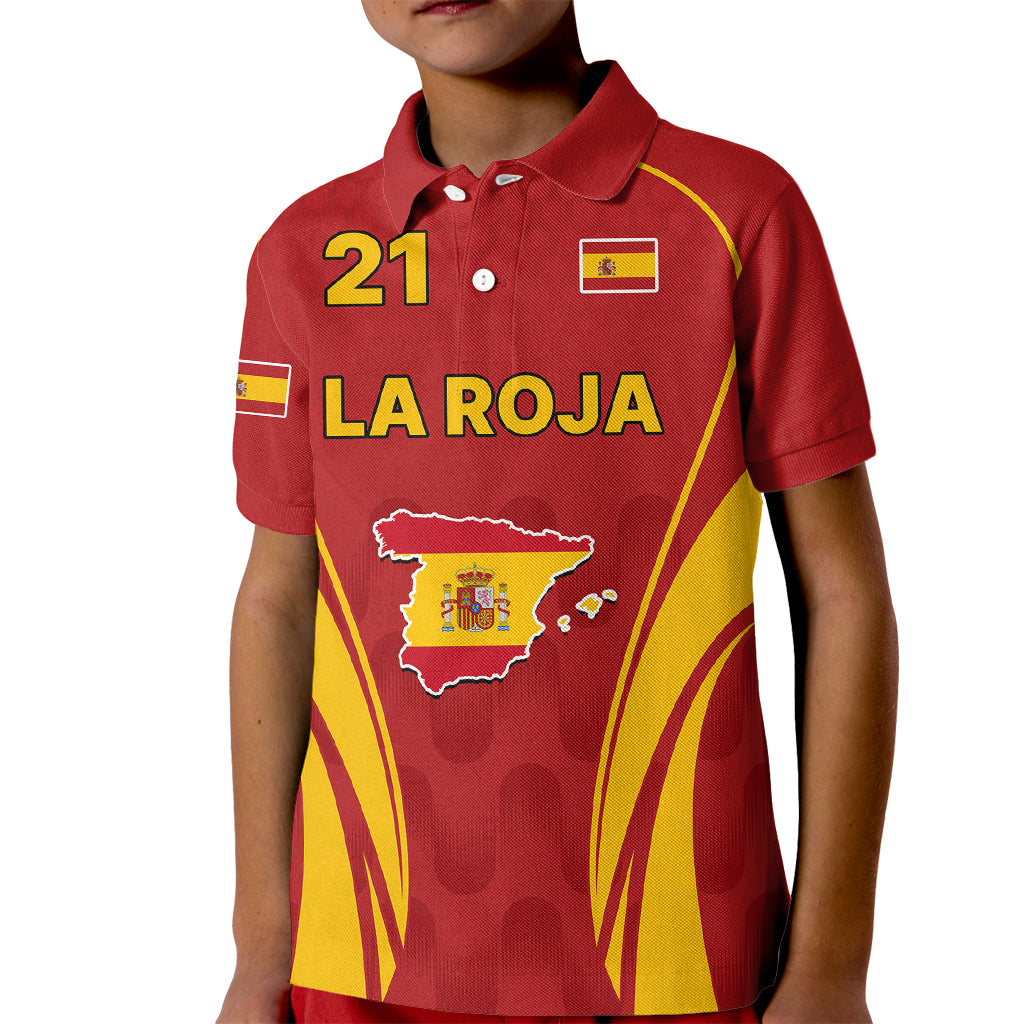 custom-spain-soccer-kid-polo-shirt-go-world-cup-2023-sporty-style