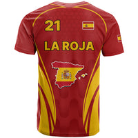 Custom Spain Soccer T Shirt Go World Cup 2023 Sporty Style - Wonder Print Shop
