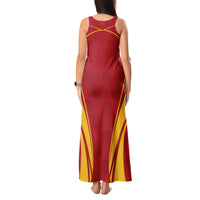Custom Spain Soccer Tank Maxi Dress Go World Cup 2023 Sporty Style - Wonder Print Shop