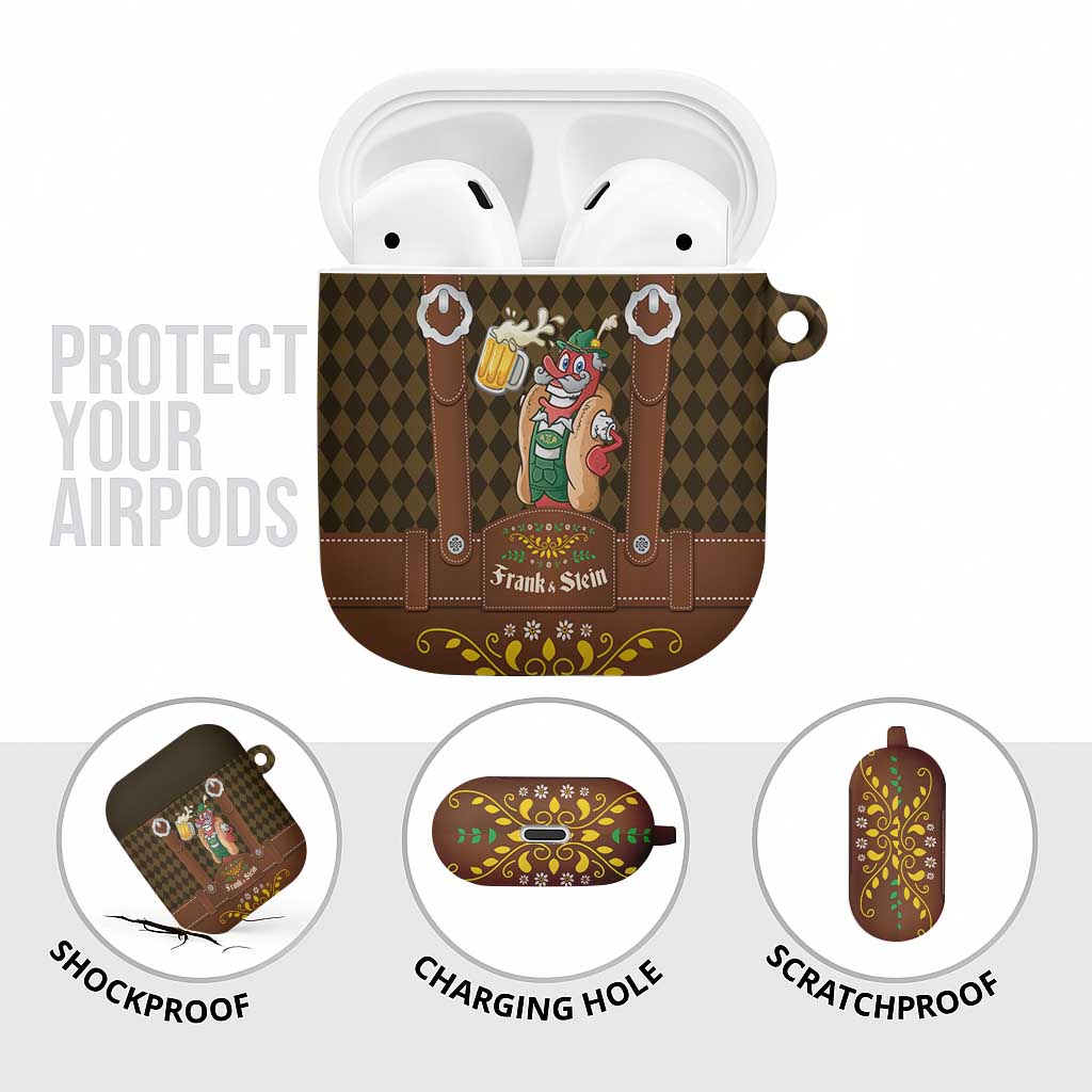 Frank & Stein Oktoberfest AirPods Case Beer Festival German Bavarian - Wonder Print Shop