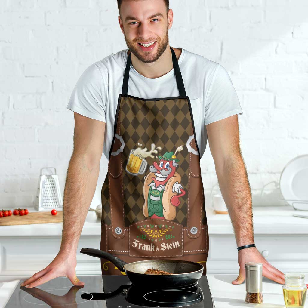 Frank & Stein Oktoberfest Apron Beer Festival German Bavarian - Wonder Print Shop