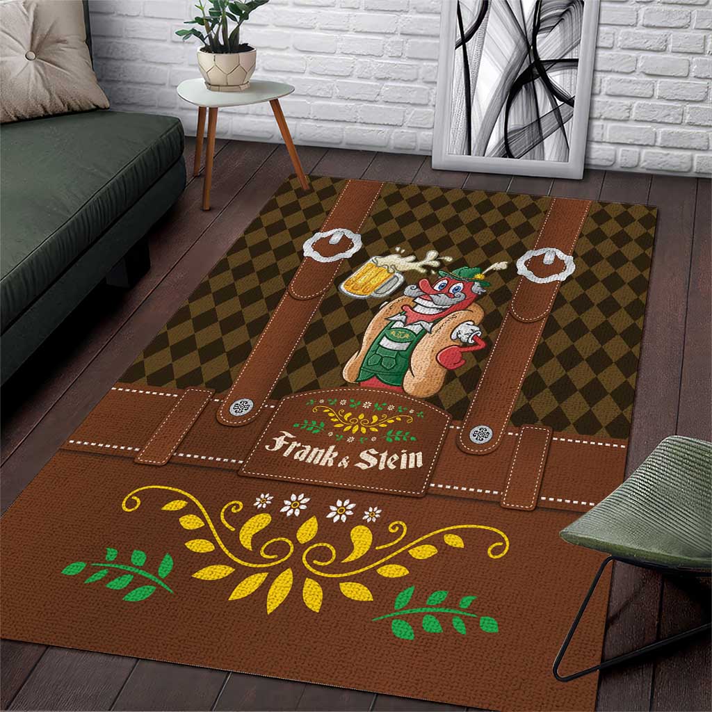 Frank & Stein Oktoberfest Area Rug Beer Festival German Bavarian - Wonder Print Shop