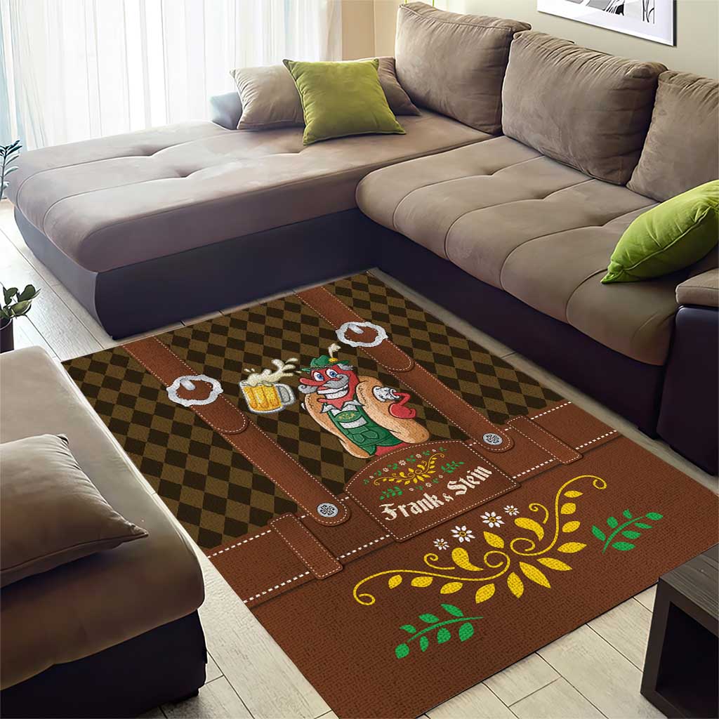 Frank & Stein Oktoberfest Area Rug Beer Festival German Bavarian - Wonder Print Shop