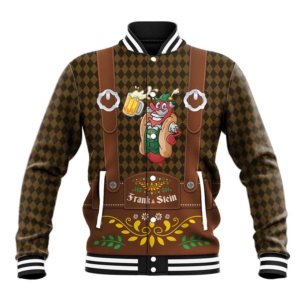 Frank & Stein Oktoberfest Baseball Jacket Beer Festival German Bavarian - Wonder Print Shop