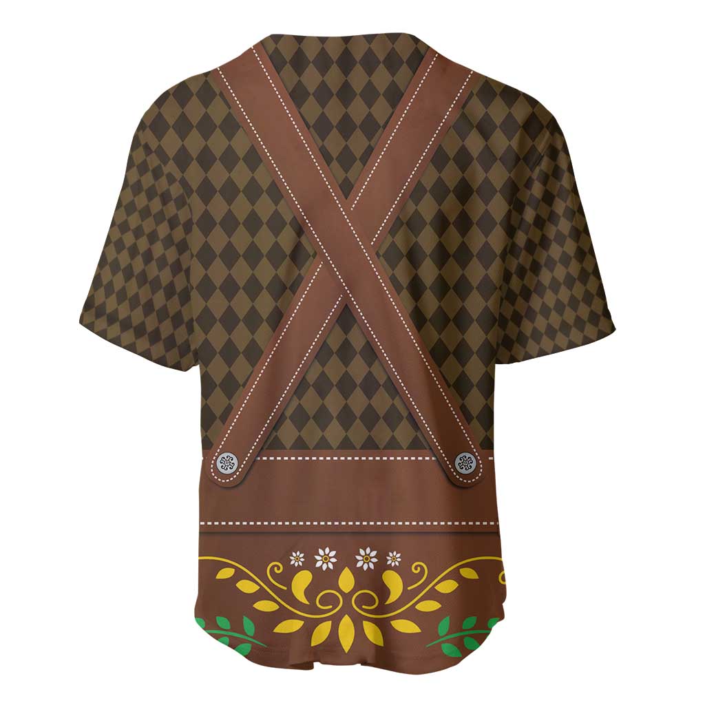 Frank & Stein Oktoberfest Baseball Jersey Beer Festival German Bavarian - Wonder Print Shop