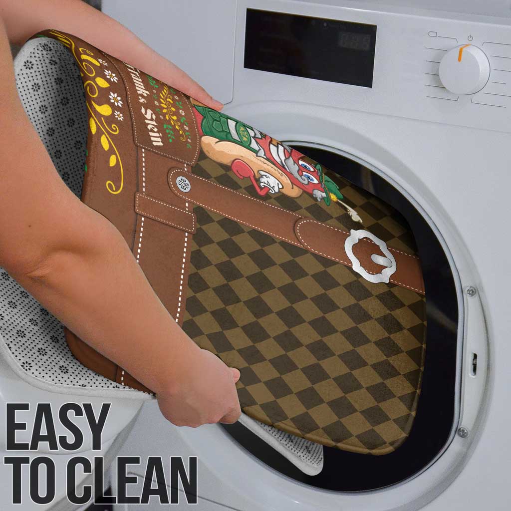 Frank & Stein Oktoberfest Bathroom Set Beer Festival German Bavarian - Wonder Print Shop