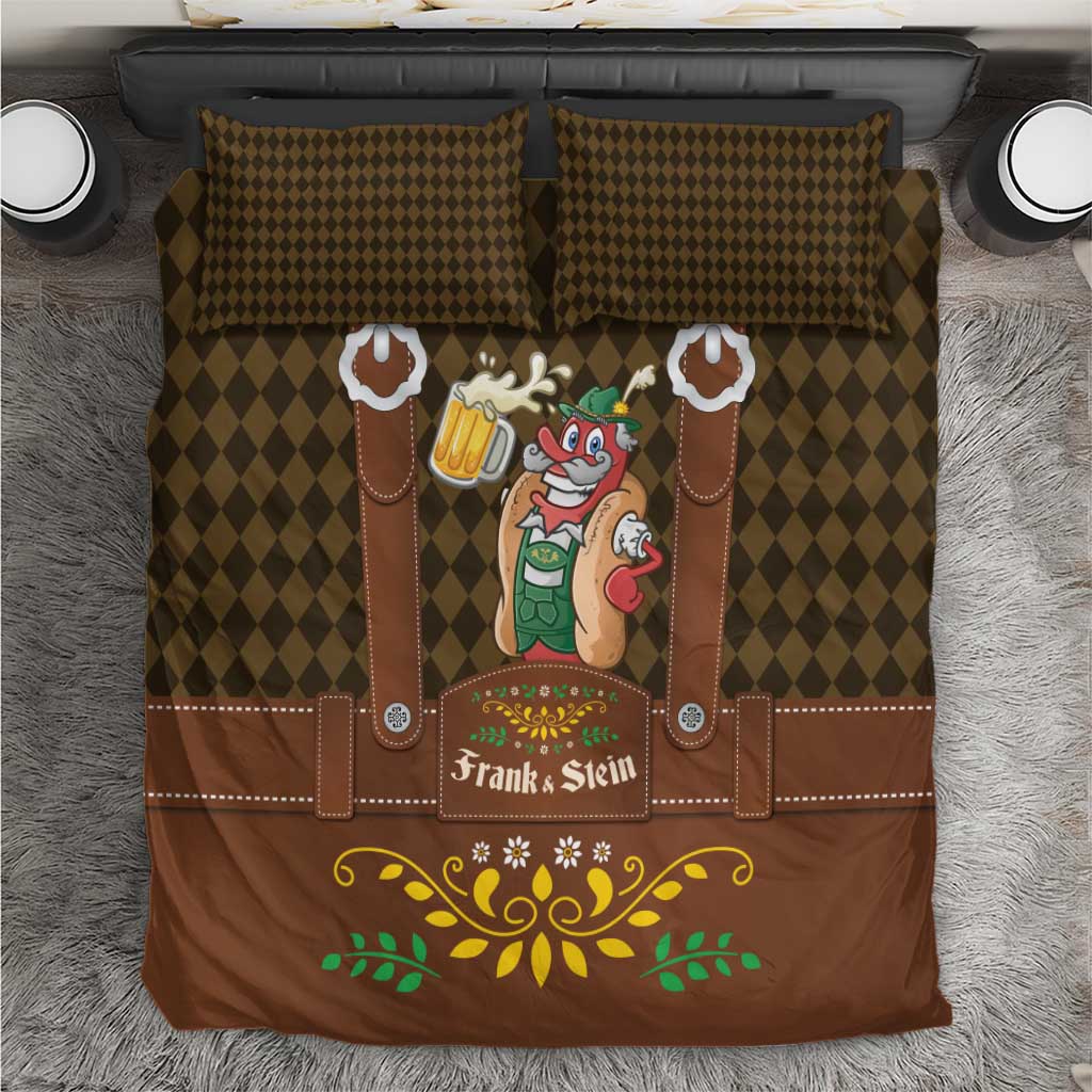 Frank & Stein Oktoberfest Bedding Set Beer Festival German Bavarian - Wonder Print Shop