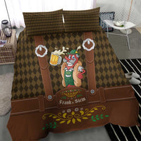Frank & Stein Oktoberfest Bedding Set Beer Festival German Bavarian - Wonder Print Shop