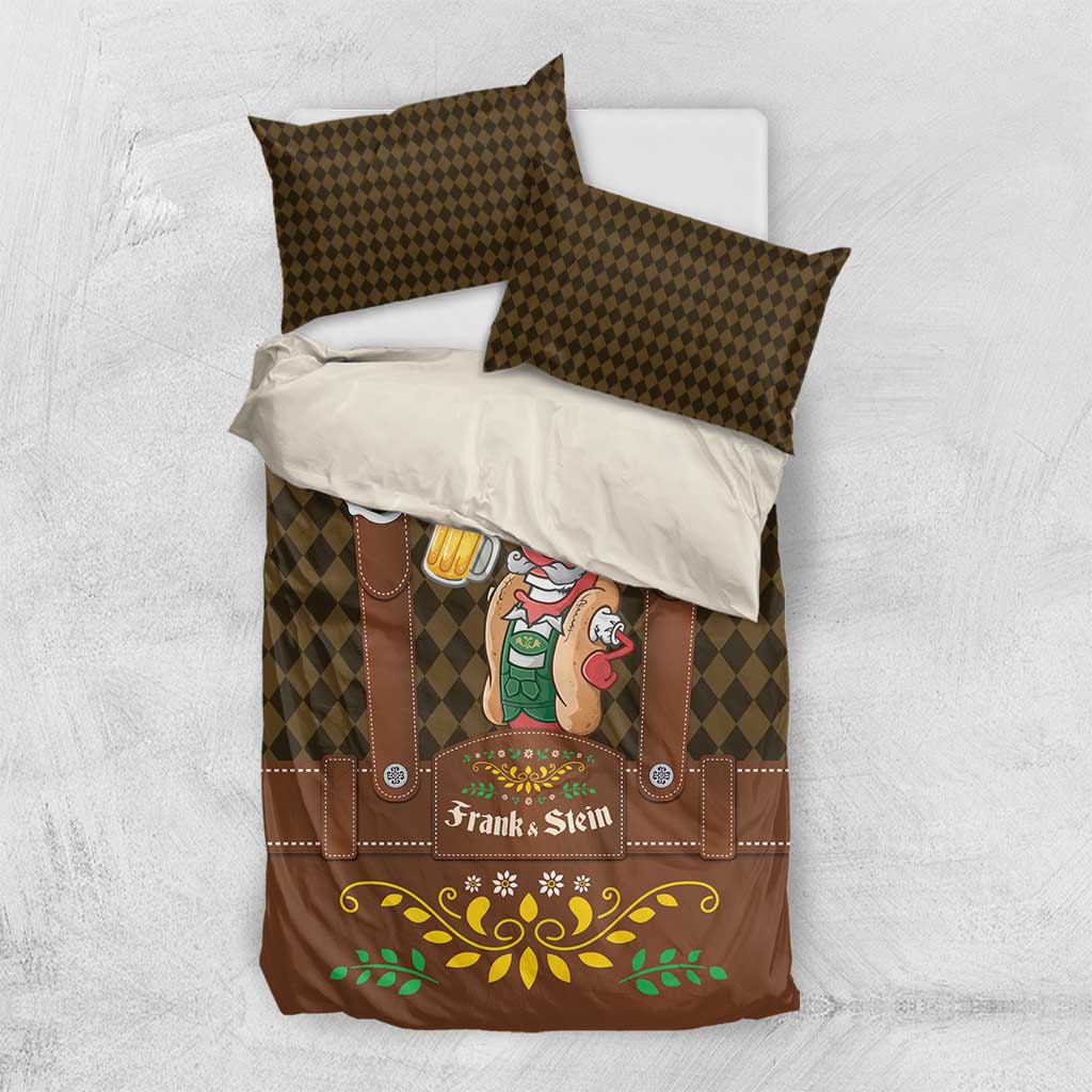 Frank & Stein Oktoberfest Bedding Set Beer Festival German Bavarian - Wonder Print Shop