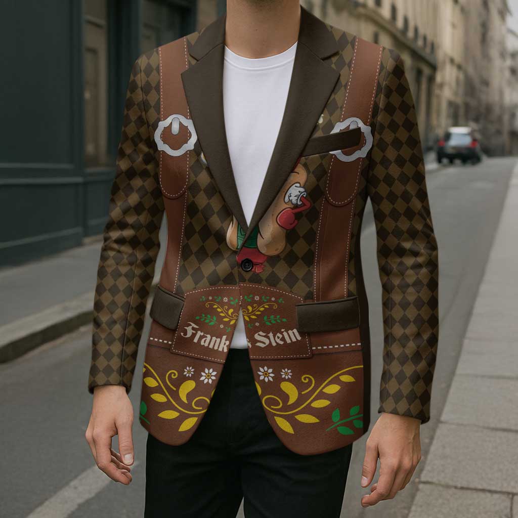 Frank & Stein Oktoberfest Blazer Beer Festival German Bavarian - Wonder Print Shop