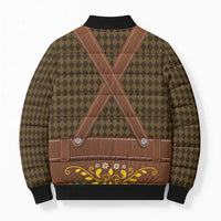 Frank & Stein Oktoberfest Bomber Puffer Jacket Beer Festival German Bavarian - Wonder Print Shop