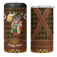 Frank & Stein Oktoberfest 4 in 1 Can Cooler Tumbler Beer Festival German Bavarian - Wonder Print Shop