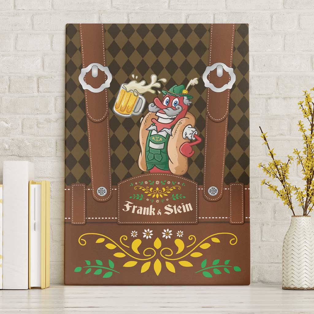 Frank & Stein Oktoberfest Canvas Wall Art Beer Festival German Bavarian - Wonder Print Shop