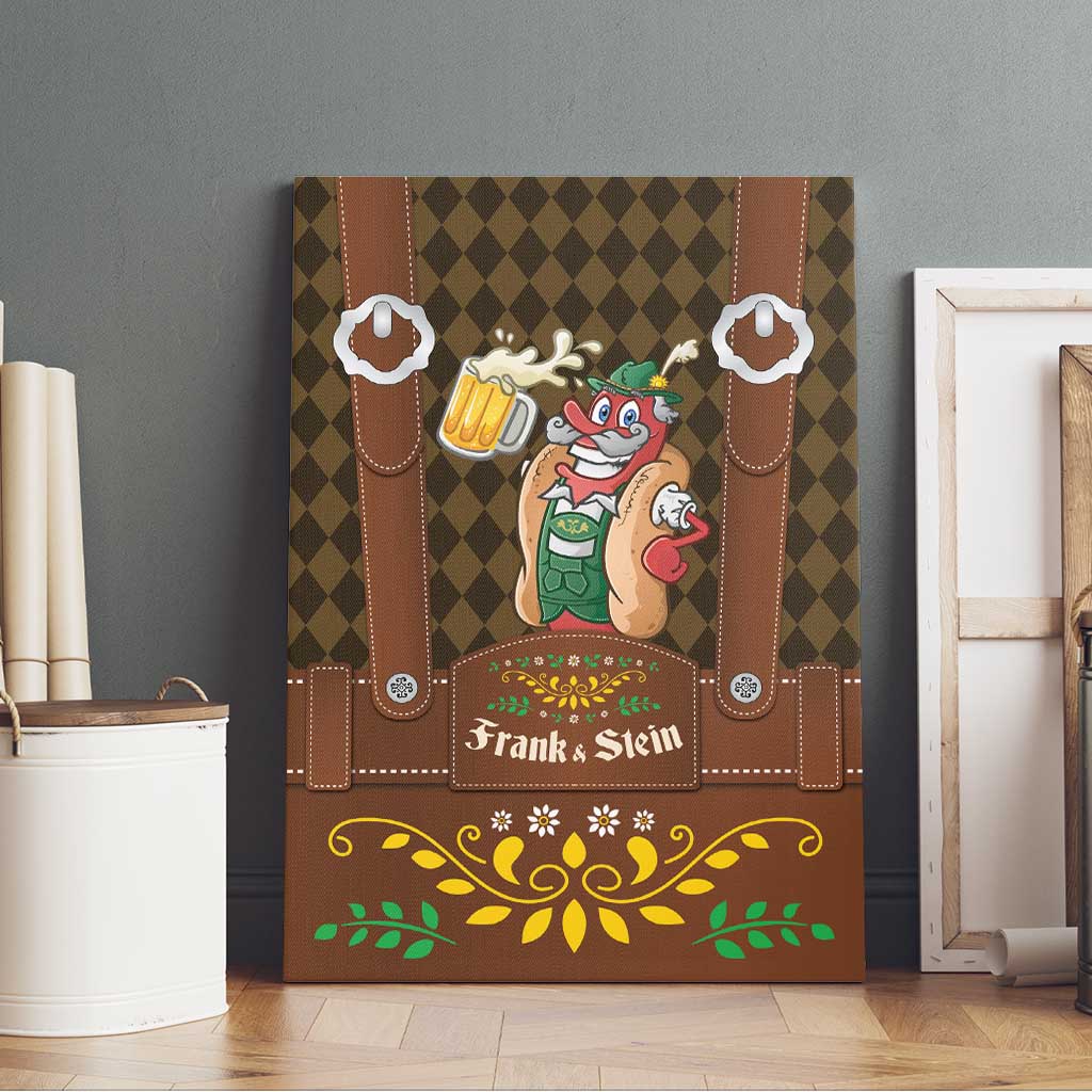 Frank & Stein Oktoberfest Canvas Wall Art Beer Festival German Bavarian - Wonder Print Shop