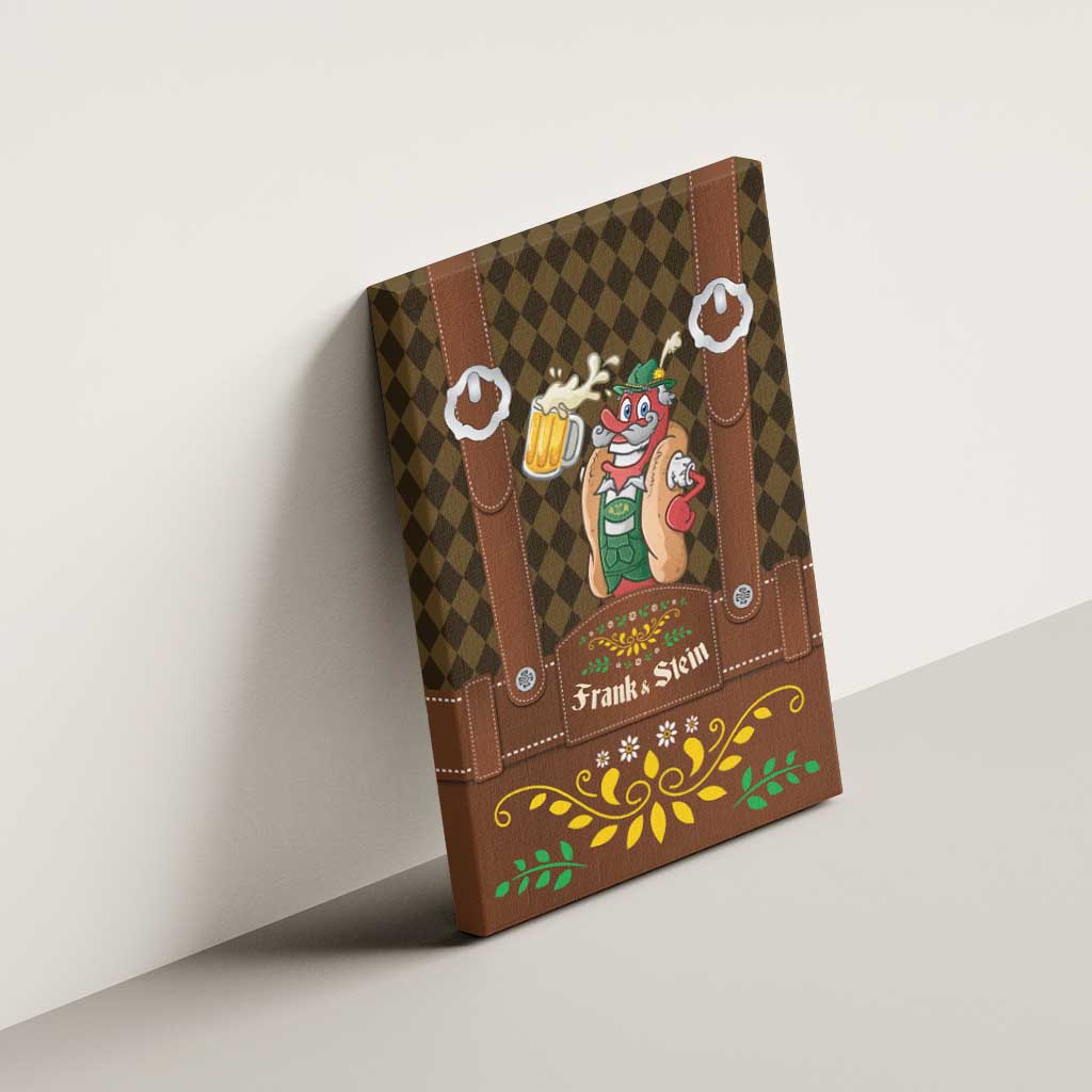 Frank & Stein Oktoberfest Canvas Wall Art Beer Festival German Bavarian - Wonder Print Shop