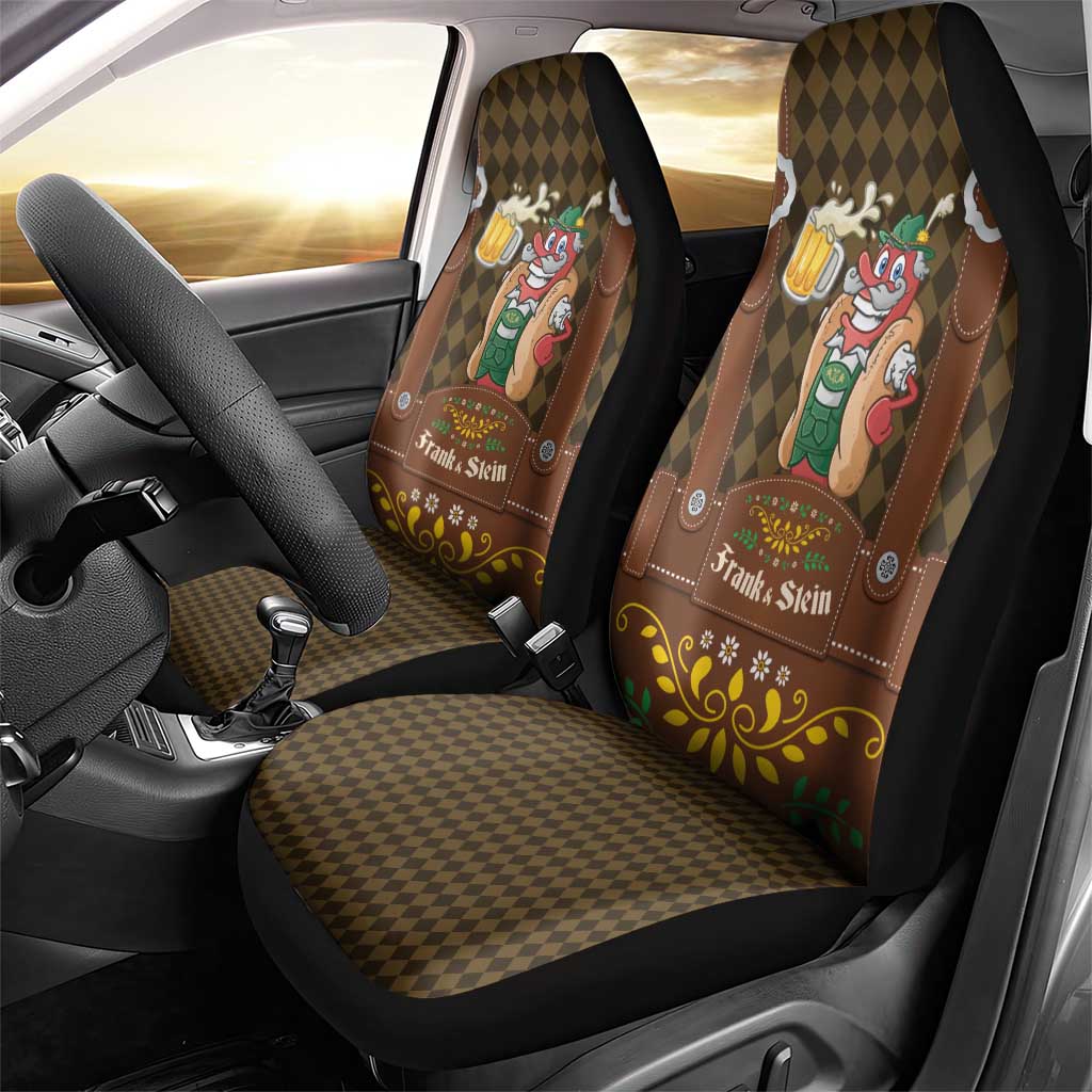 Frank & Stein Oktoberfest Car Seat Cover Beer Festival German Bavarian - Wonder Print Shop