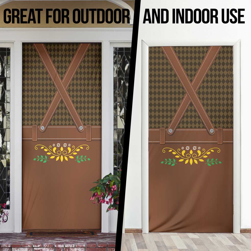Frank & Stein Oktoberfest Door Cover Beer Festival German Bavarian - Wonder Print Shop