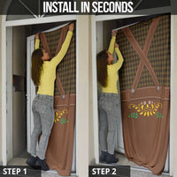 Frank & Stein Oktoberfest Door Cover Beer Festival German Bavarian - Wonder Print Shop