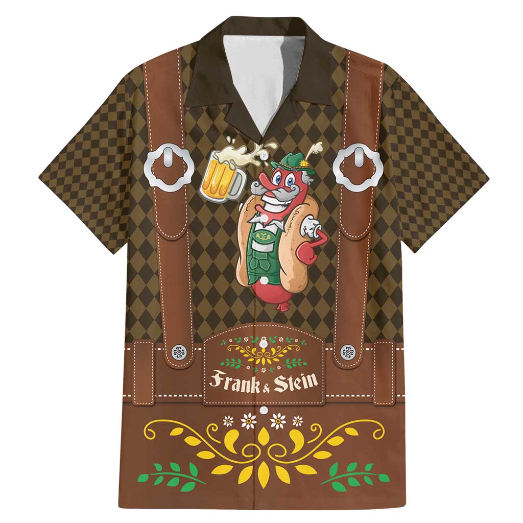 Frank & Stein Oktoberfest Family Matching Mermaid Dress and Hawaiian Shirt Beer Festival German Bavarian - Wonder Print Shop