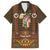 Frank & Stein Oktoberfest Family Matching Off The Shoulder Long Sleeve Dress and Hawaiian Shirt Beer Festival German Bavarian - Wonder Print Shop