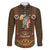 Frank & Stein Oktoberfest Family Matching Off The Shoulder Long Sleeve Dress and Hawaiian Shirt Beer Festival German Bavarian - Wonder Print Shop