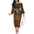 Frank & Stein Oktoberfest Family Matching Off The Shoulder Long Sleeve Dress and Hawaiian Shirt Beer Festival German Bavarian - Wonder Print Shop
