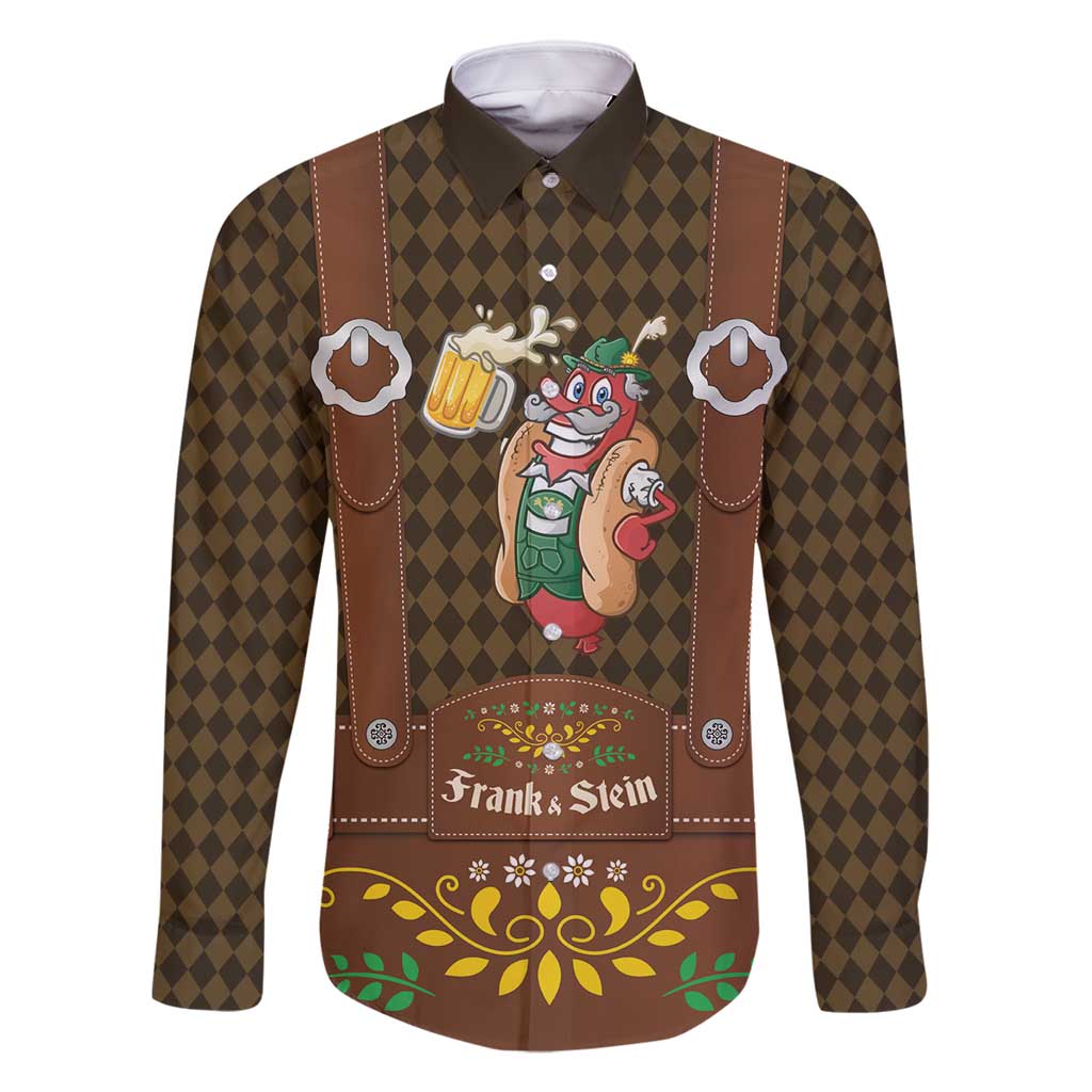 Frank & Stein Oktoberfest Family Matching Off Shoulder Maxi Dress and Hawaiian Shirt Beer Festival German Bavarian - Wonder Print Shop