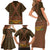 Frank & Stein Oktoberfest Family Matching Short Sleeve Bodycon Dress and Hawaiian Shirt Beer Festival German Bavarian - Wonder Print Shop