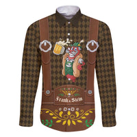 Frank & Stein Oktoberfest Family Matching Short Sleeve Bodycon Dress and Hawaiian Shirt Beer Festival German Bavarian - Wonder Print Shop