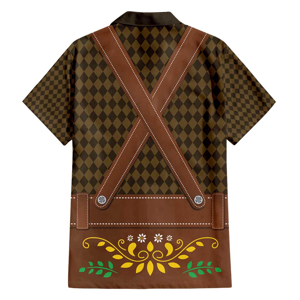 Frank & Stein Oktoberfest Family Matching Summer Maxi Dress and Hawaiian Shirt Beer Festival German Bavarian - Wonder Print Shop